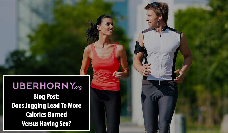 buring calories jogging vs sex
